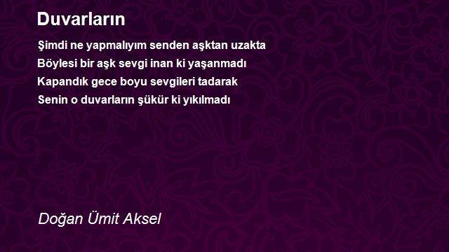 Doğan Ümit Aksel