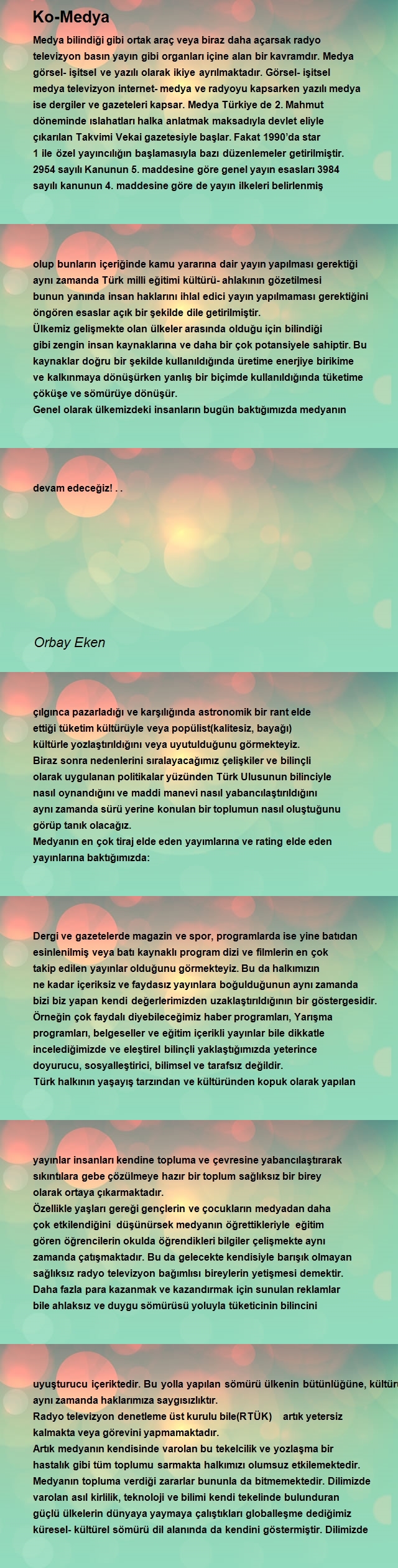 Orbay Eken