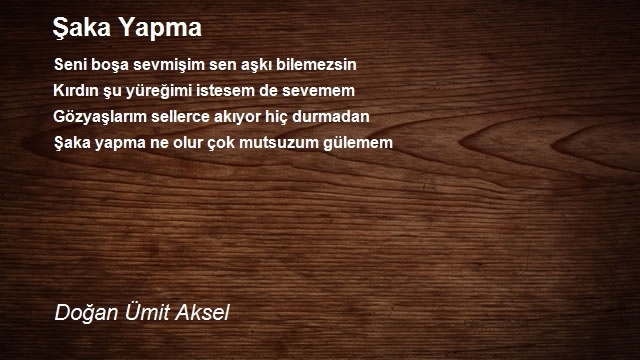 Doğan Ümit Aksel
