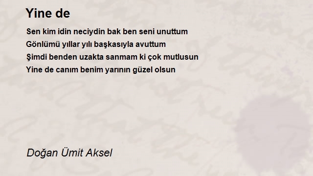 Doğan Ümit Aksel