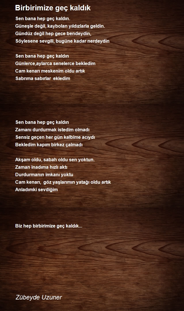 Zübeyde Uzuner