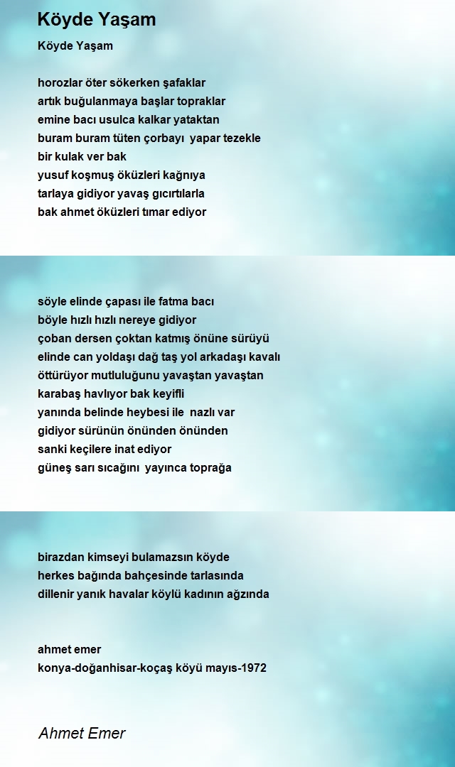 Ahmet Emer