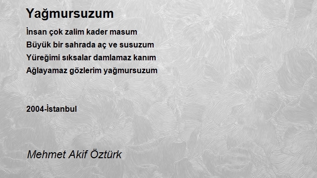 Mehmet Akif Öztürk