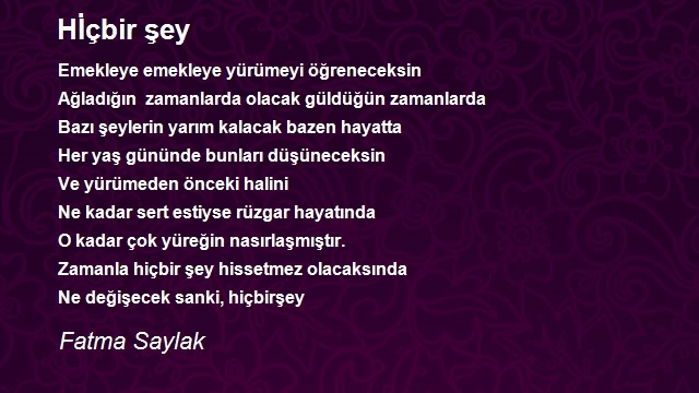 Fatma Saylak