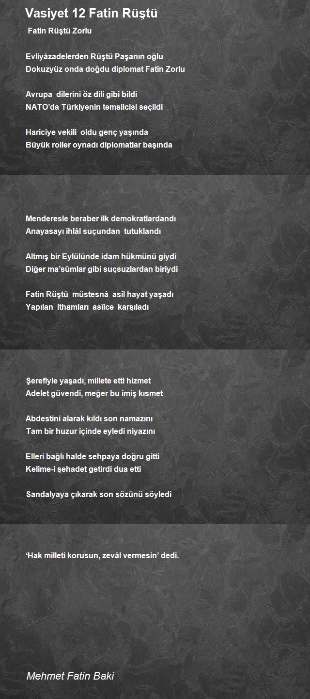 Mehmet Fatin Baki