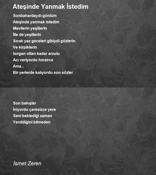 İsmet Zeren