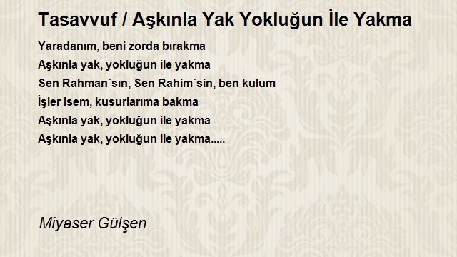 Miyaser Gülşen