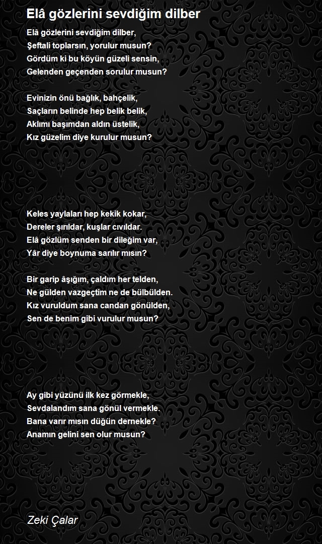 Zeki Çalar