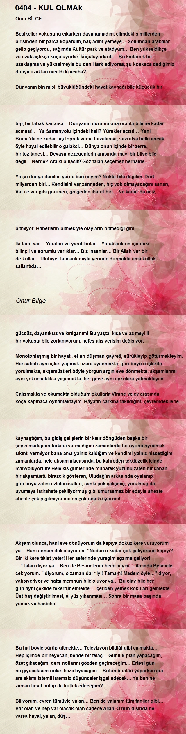Onur Bilge