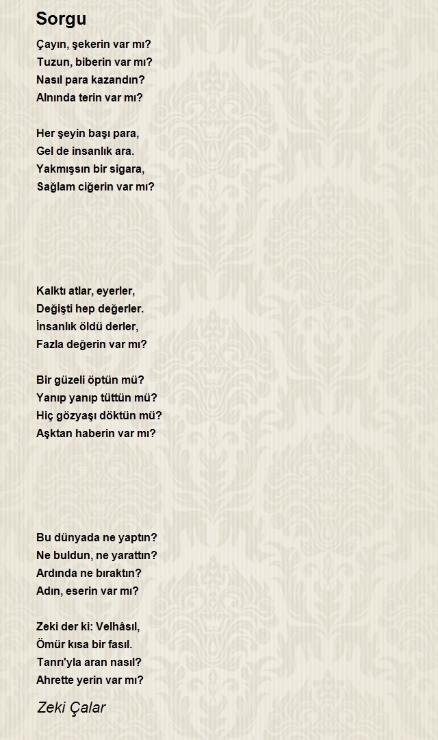 Zeki Çalar