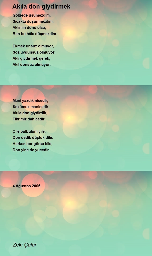 Zeki Çalar