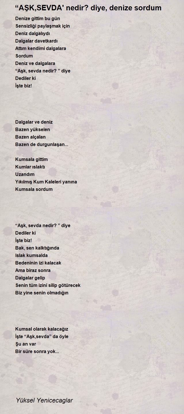 Yüksel Yenicecaglar