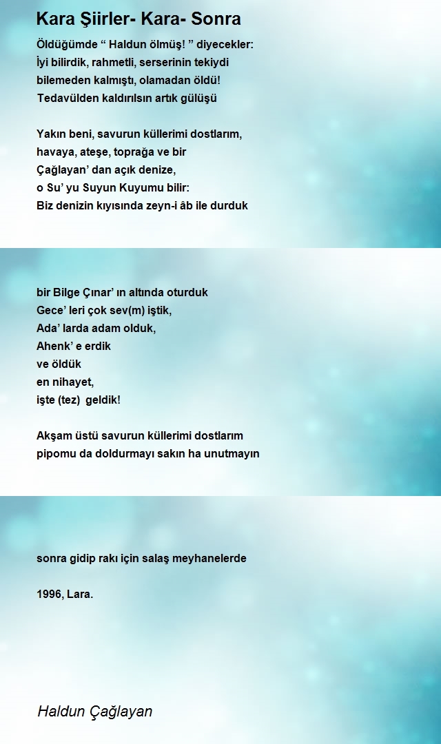 Haldun Çağlayan
