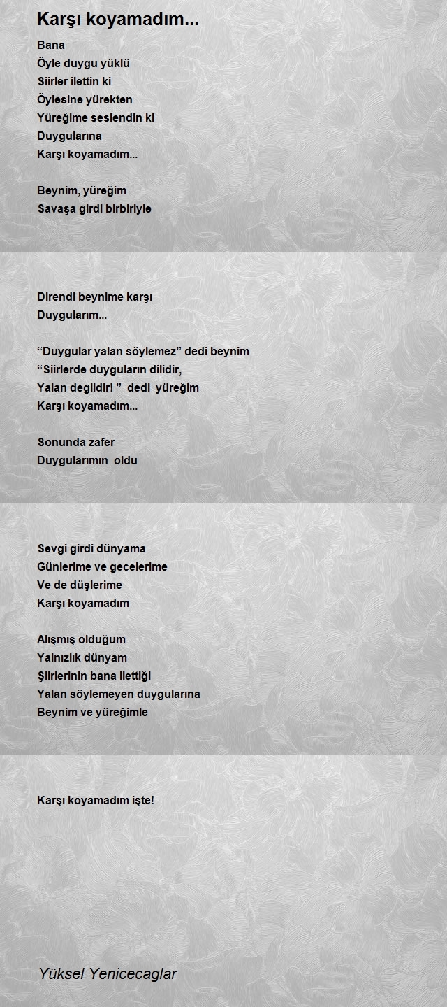 Yüksel Yenicecaglar