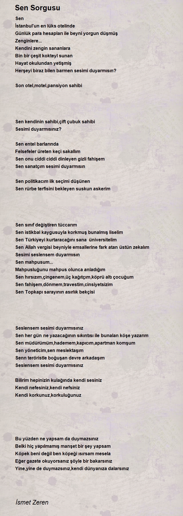 İsmet Zeren
