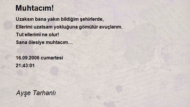 Ayşe Tarhanlı