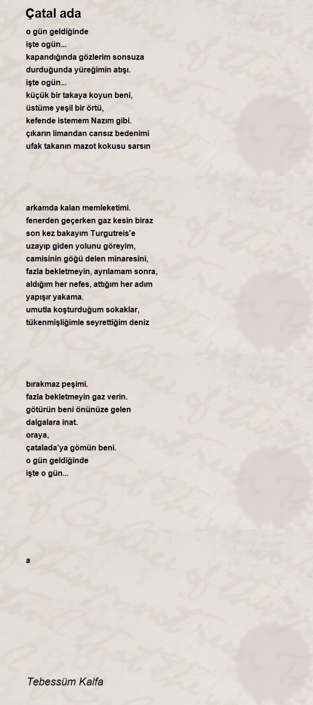 Tebessüm Kalfa