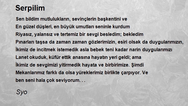 Şair Syo