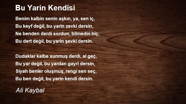 Ali Kaybal
