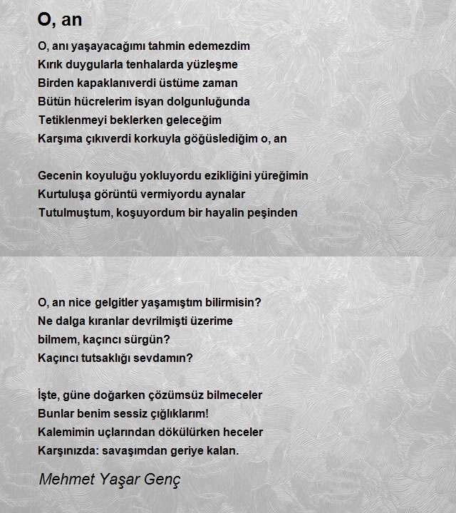 Mehmet Yaşar Genç