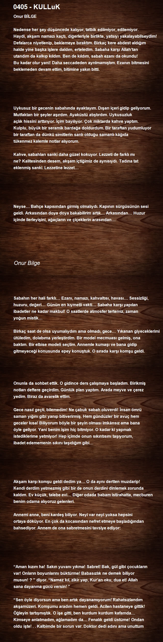 Onur Bilge