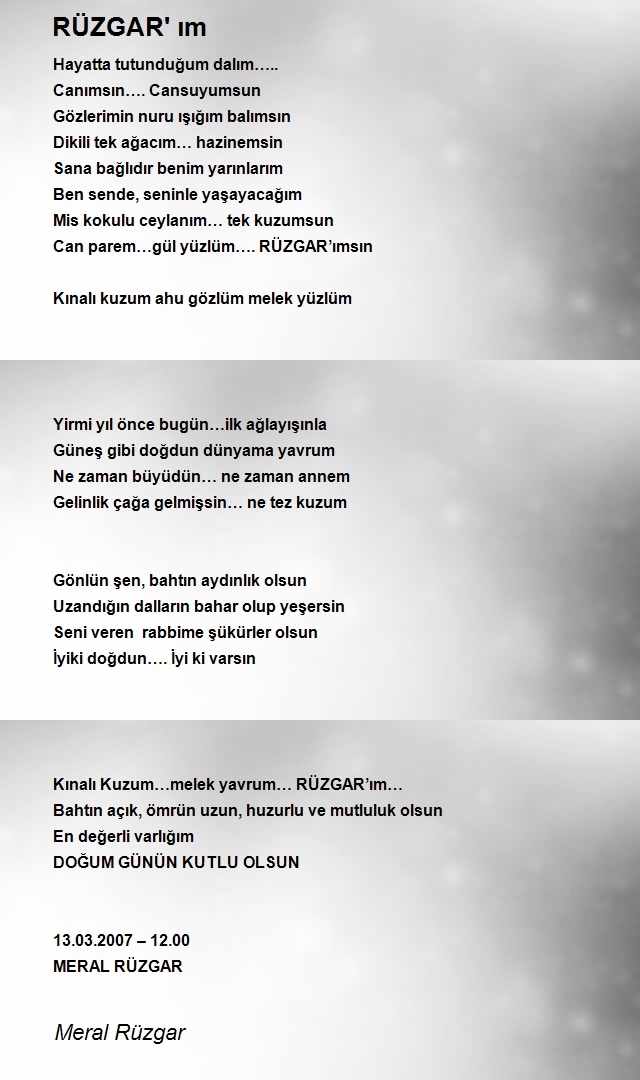 Meral Rüzgar