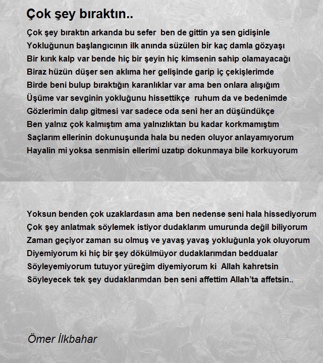 Ömer İlkbahar