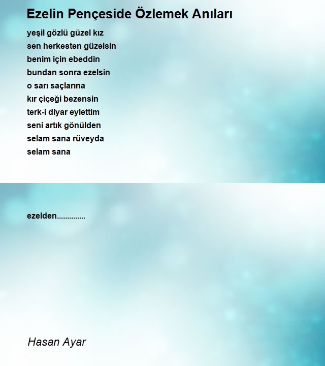 Hasan Ayar