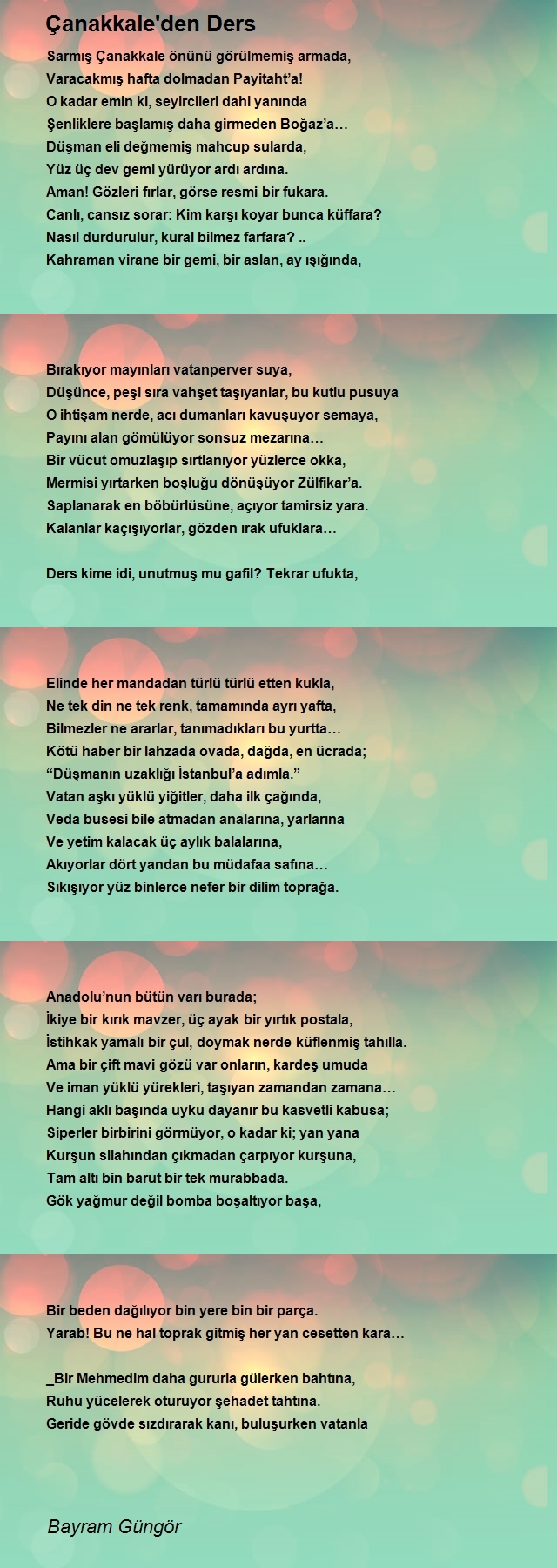 Bayram Güngör