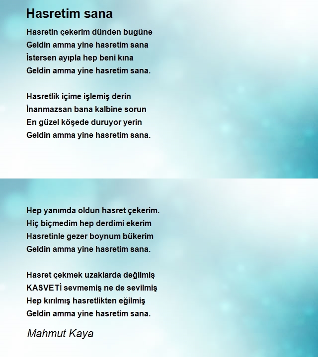 Mahmut Kaya