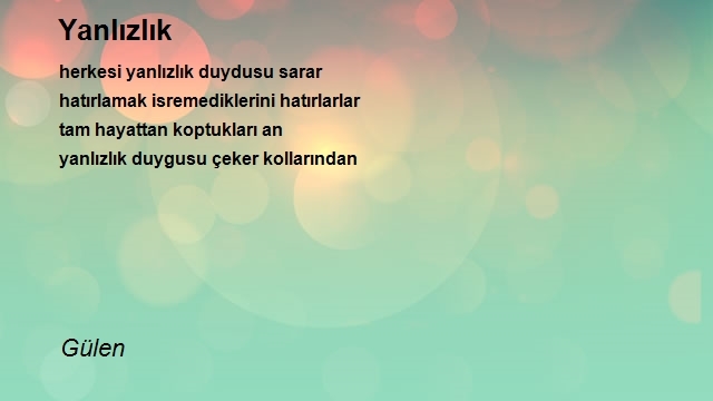 Şair Gülen