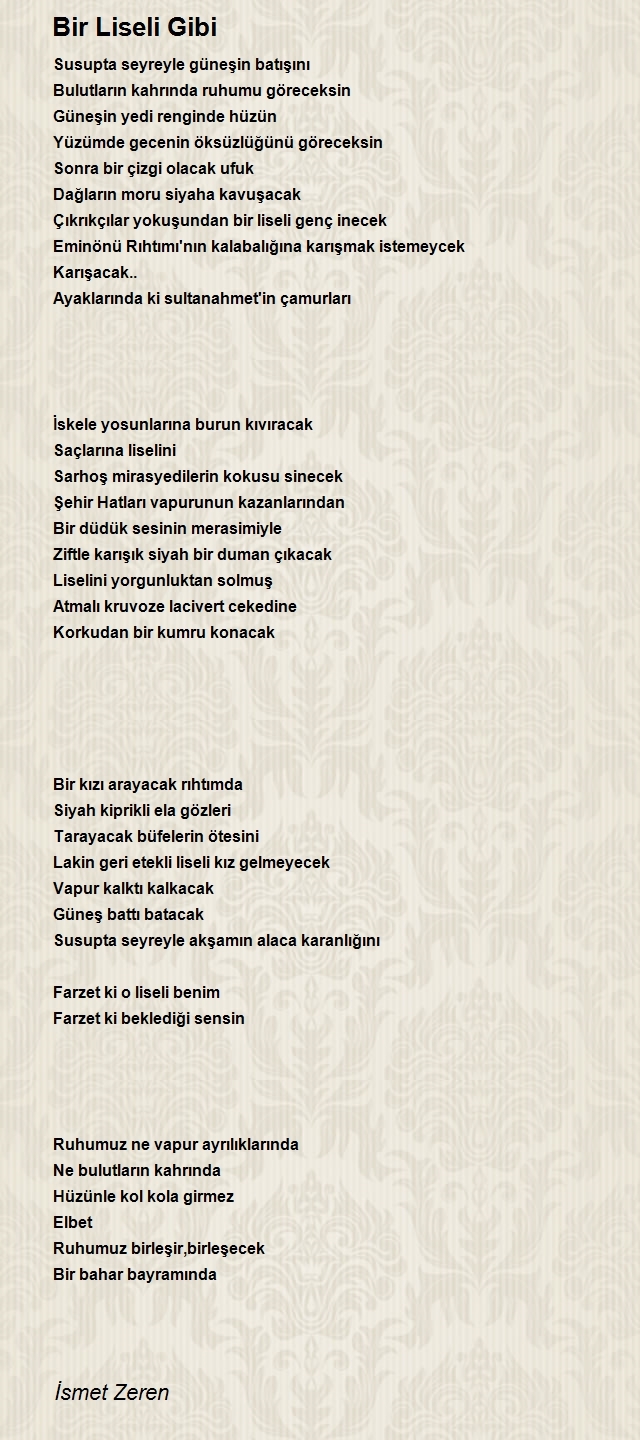 İsmet Zeren