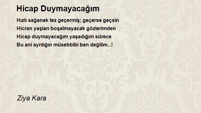 Ziya Kara