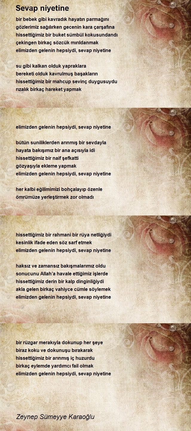 Zeynep Sümeyye Karaoğlu