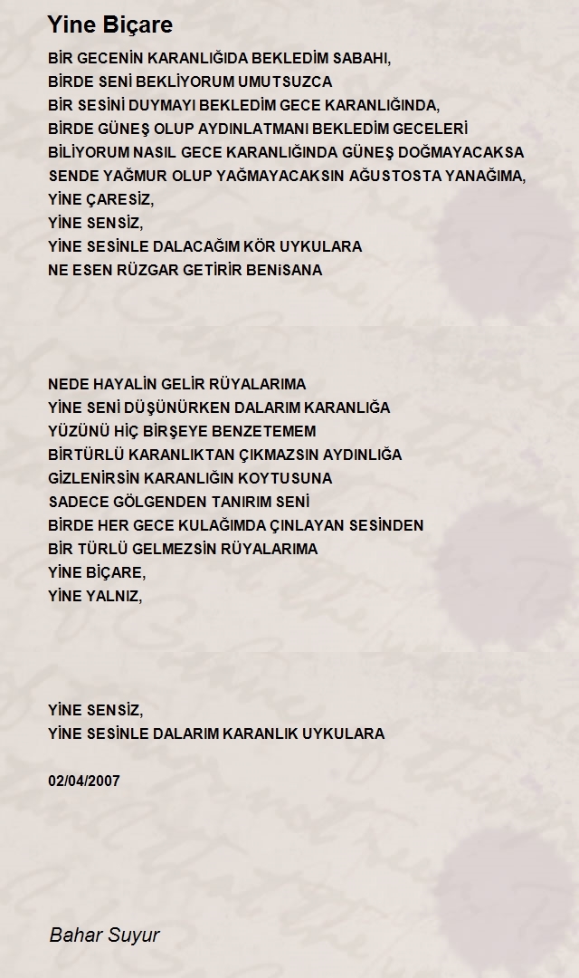 Bahar Suyur
