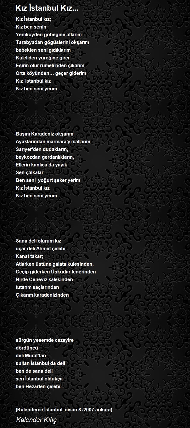Kalender Kılıç