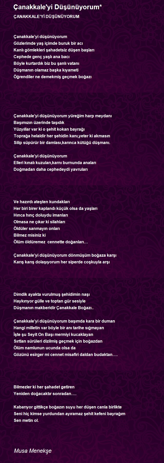 Musa Menekşe