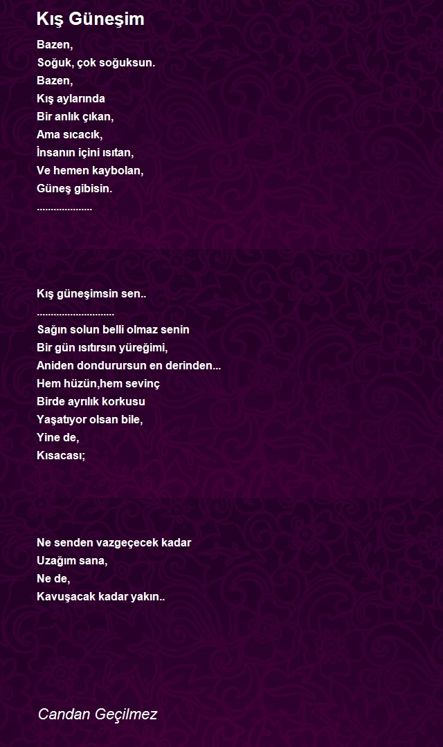 Candan Geçilmez