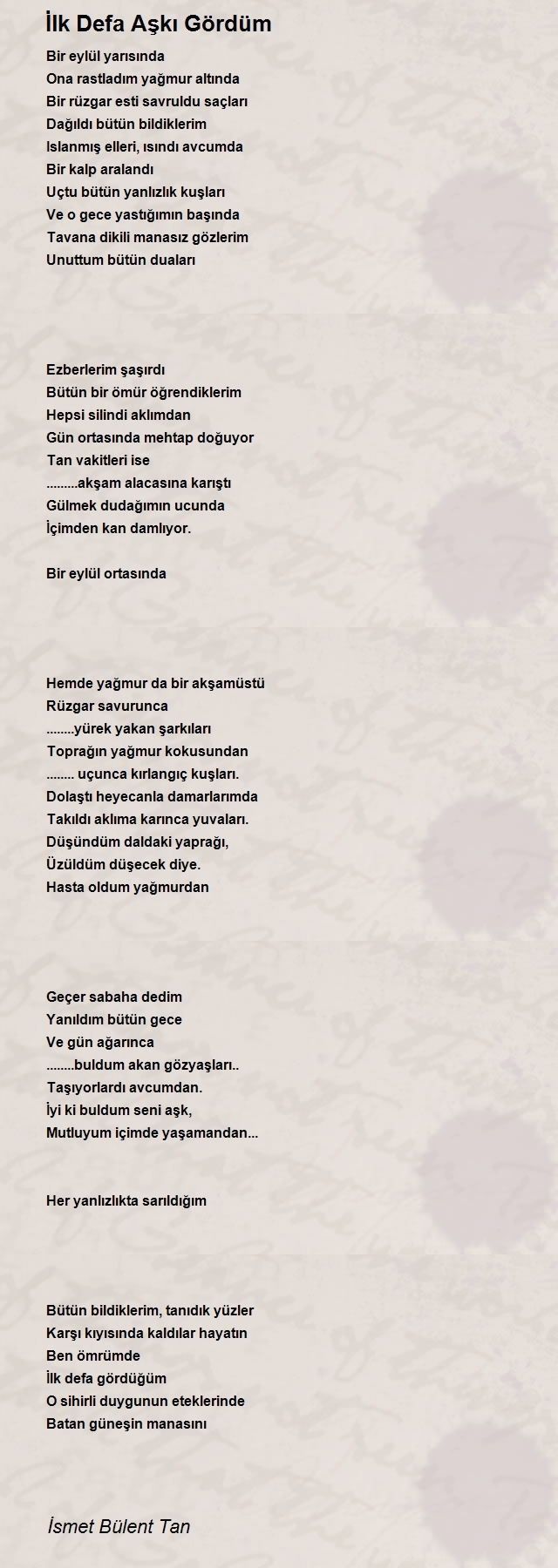 İsmet Bülent Tan