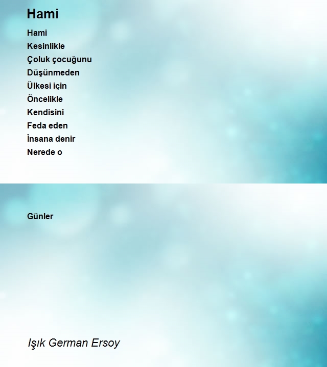 Işık German Ersoy