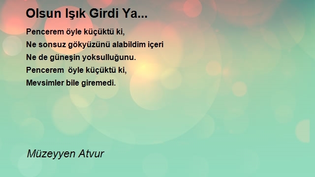 Müzeyyen Atvur