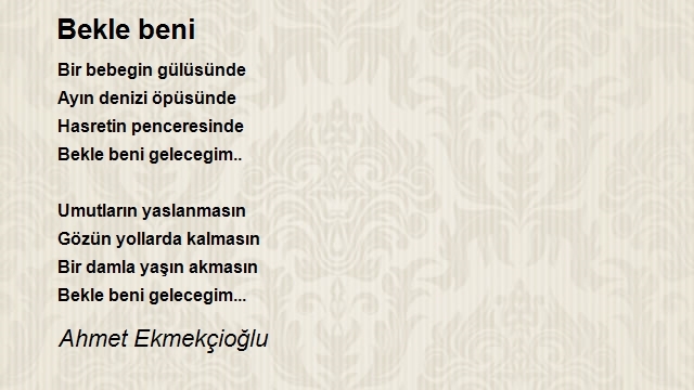 Ahmet Ekmekçioğlu