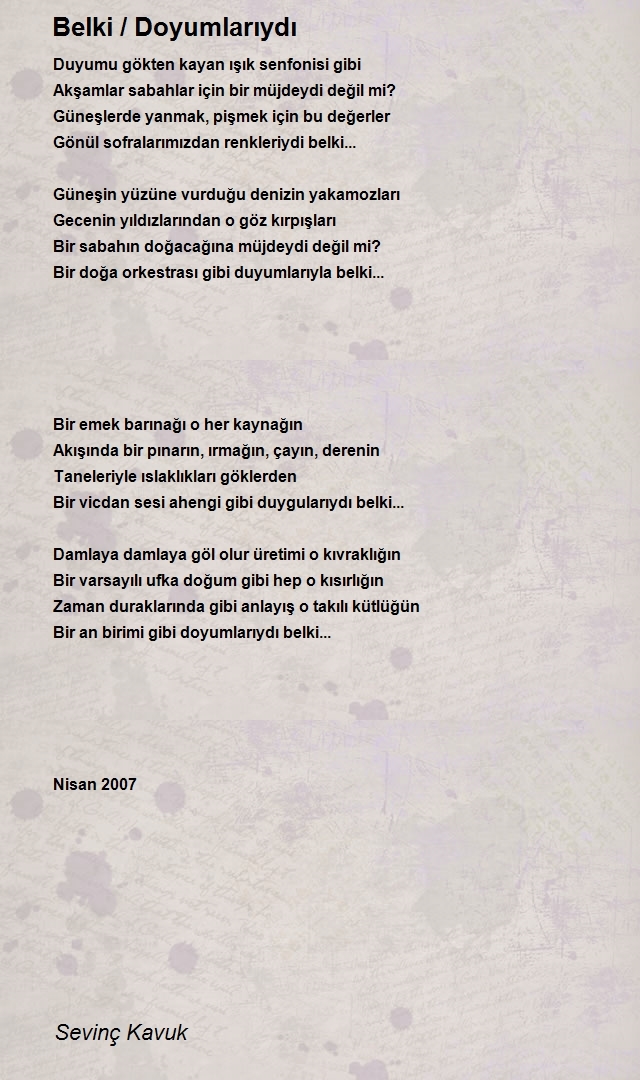 Sevinç Kavuk