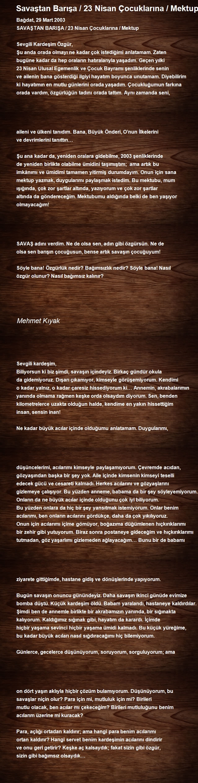 Mehmet Kıyak