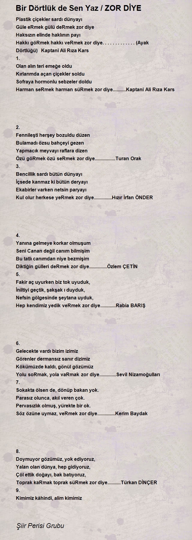 Şiir Perisi Grubu