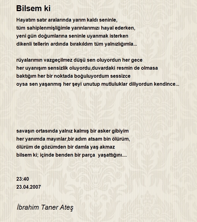İbrahim Taner Ateş