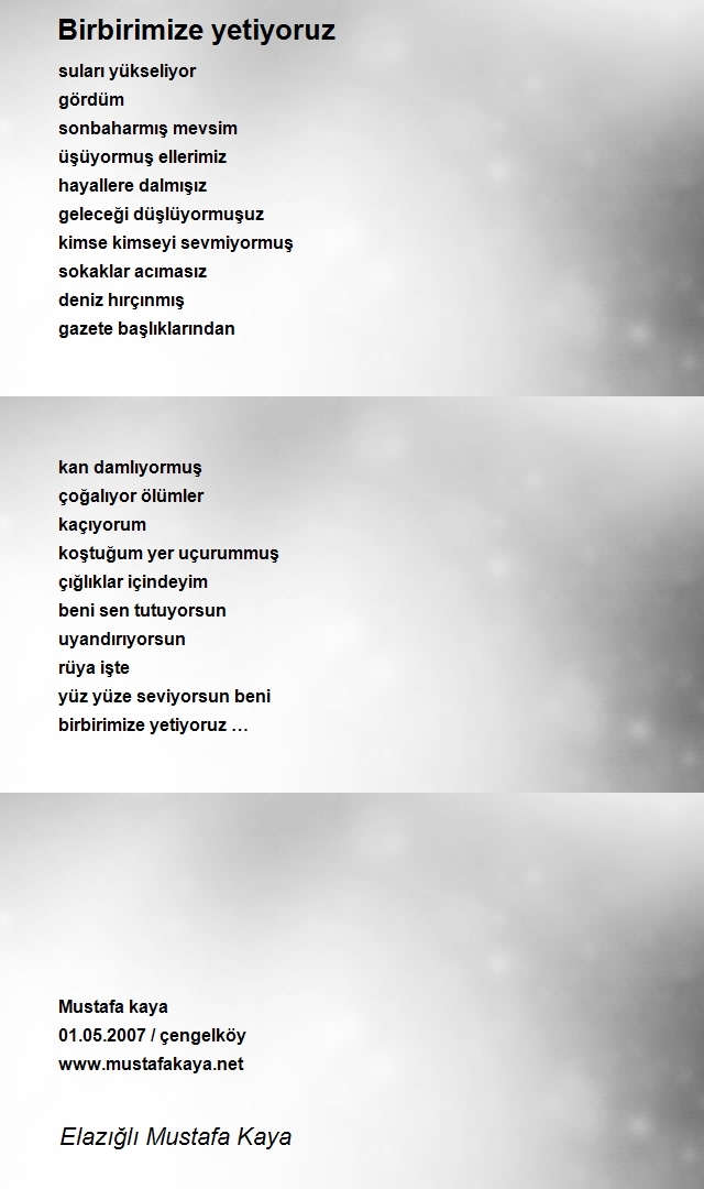 Elazığlı Mustafa Kaya