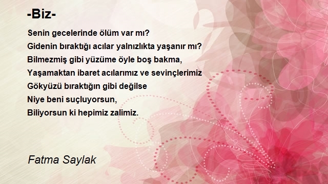 Fatma Saylak