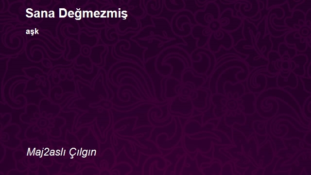 Maj2aslı Çılgın