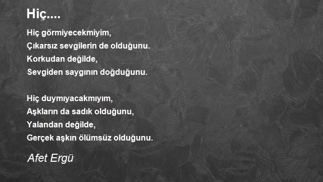 Afet Ergü